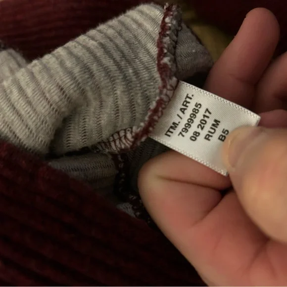 Women’s Wrapped neck drawstring pullover - Picture 5 of 5